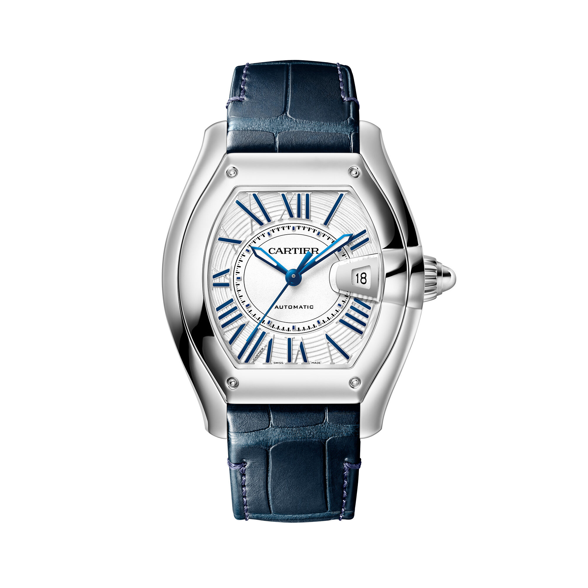Cartier Roadster Large Automatic 47 X 39 mm Stainless Steel
